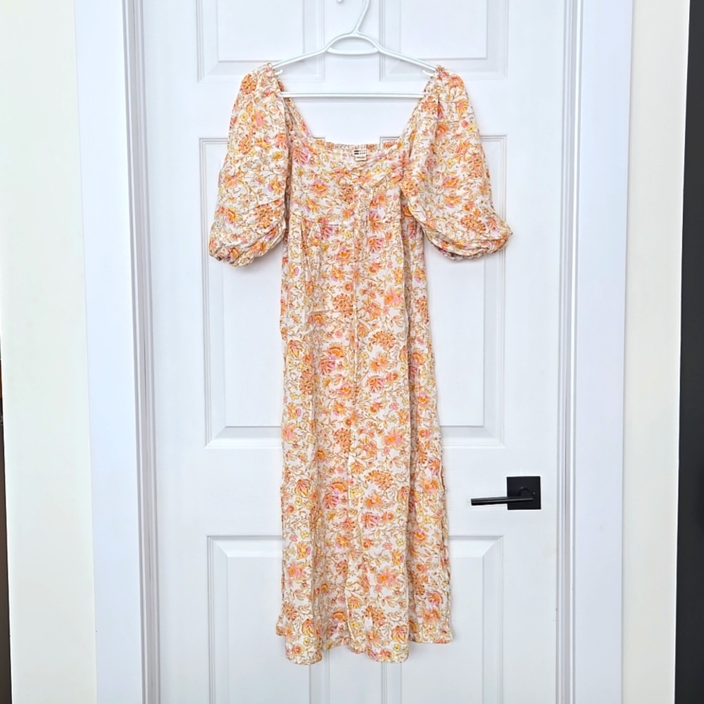 Billabong Floral Ankle Length Dress